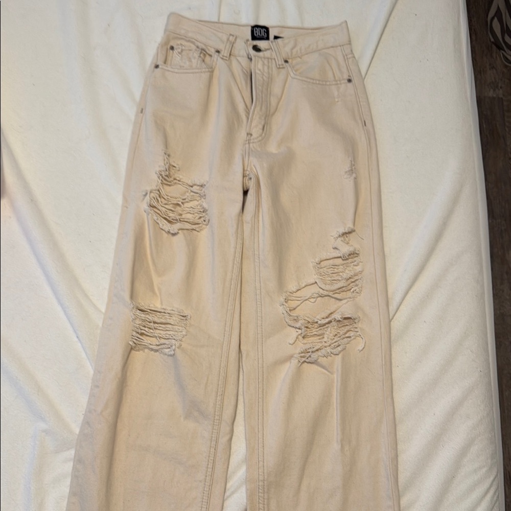 BDG baggy fit Tan jeans